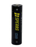 21700 battery cold weather performance graph SPERAS LTH45 vs standard battery at -40C