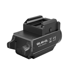 Rear angled view of the SPERAS WL40-GL highlighting the mode selector slider and robust build
