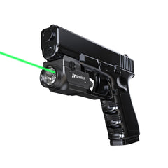 SPERAS WL40-GL Pistol Weapon Light 1200lm 250m Type-C Rechargeable With Green Laser