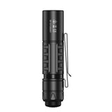 SPERAS ST20 high lumen flashlight showing double durable pocket clip