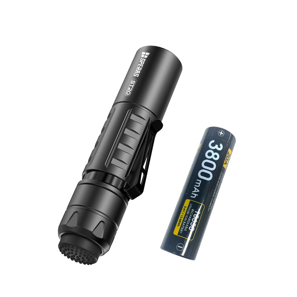 SPERAS ST20 1300LM Small Tactical Flashlight