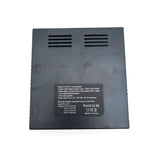Bottom view of the SPERAS i4 battery charger showing cooling vents for excellent heat dissipation and printed specifications