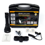 SPERAS TH11K IR850 hunting flashlight kit featuring infrared night vision LED module and complete gear mounting accessories