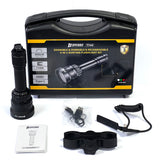 SPERAS TH4 4-in-1 hunting flashlight full kit with professional hard carrying case unboxing