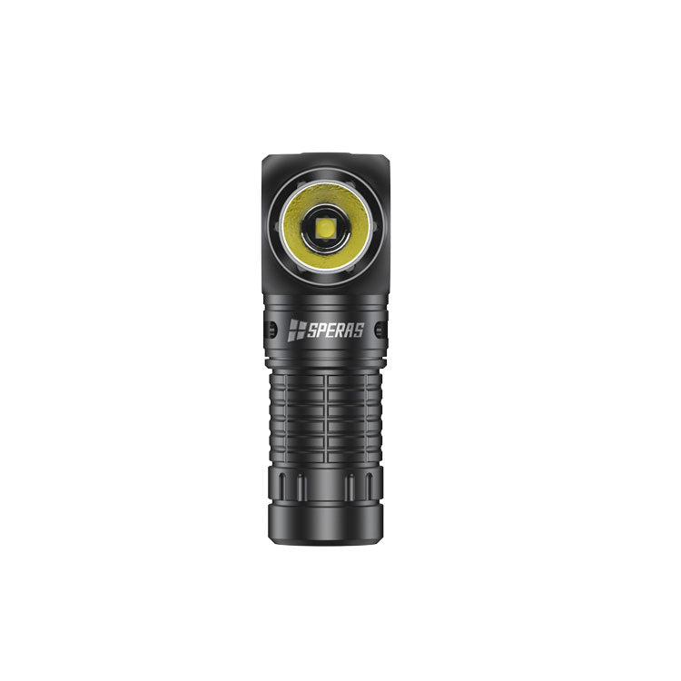 SPERAS M2R-35 Right-angle Flashlight 18350 Type C Charging Magnet Flashlight