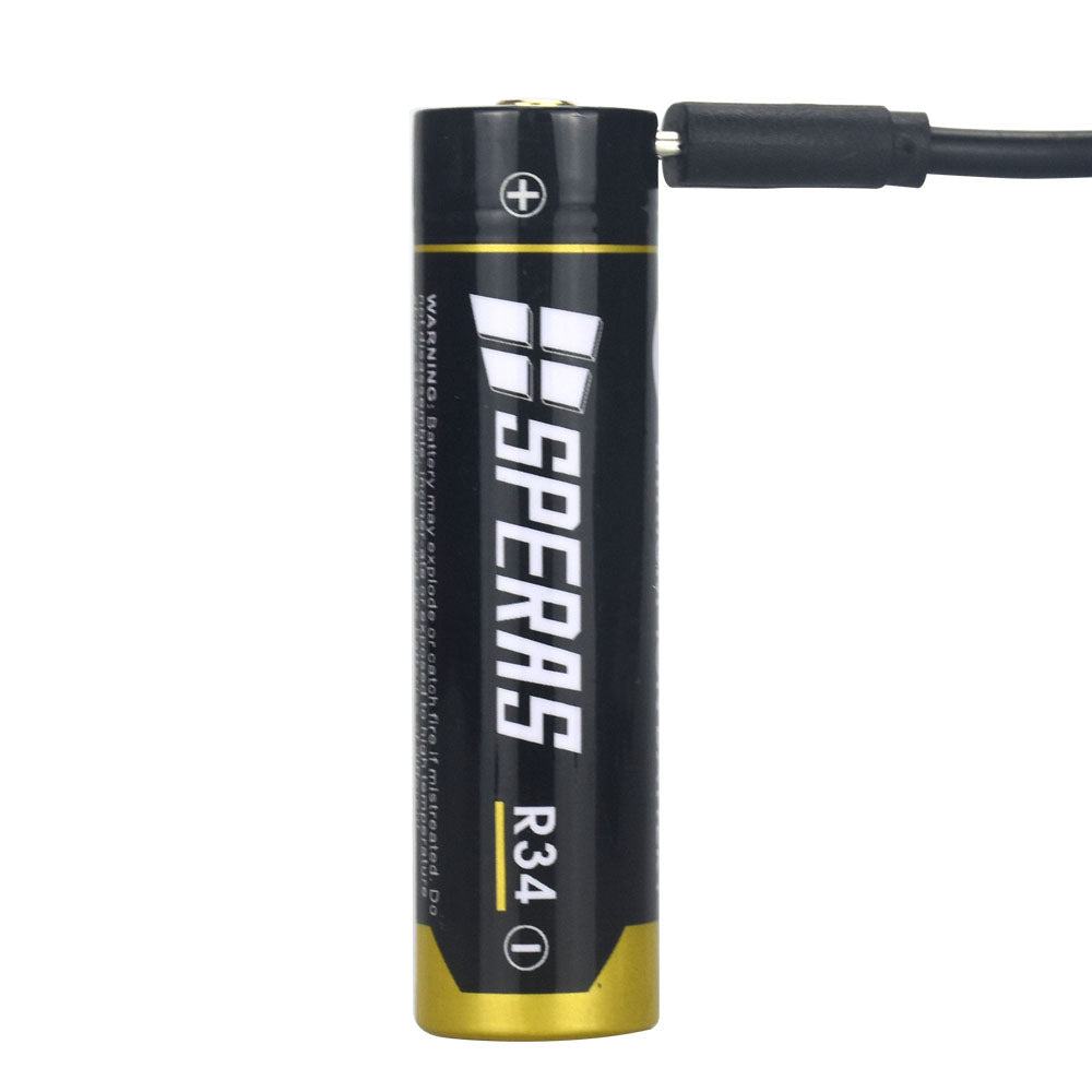 SPERAS R34 18650 3400mAh Rechargeable Battery