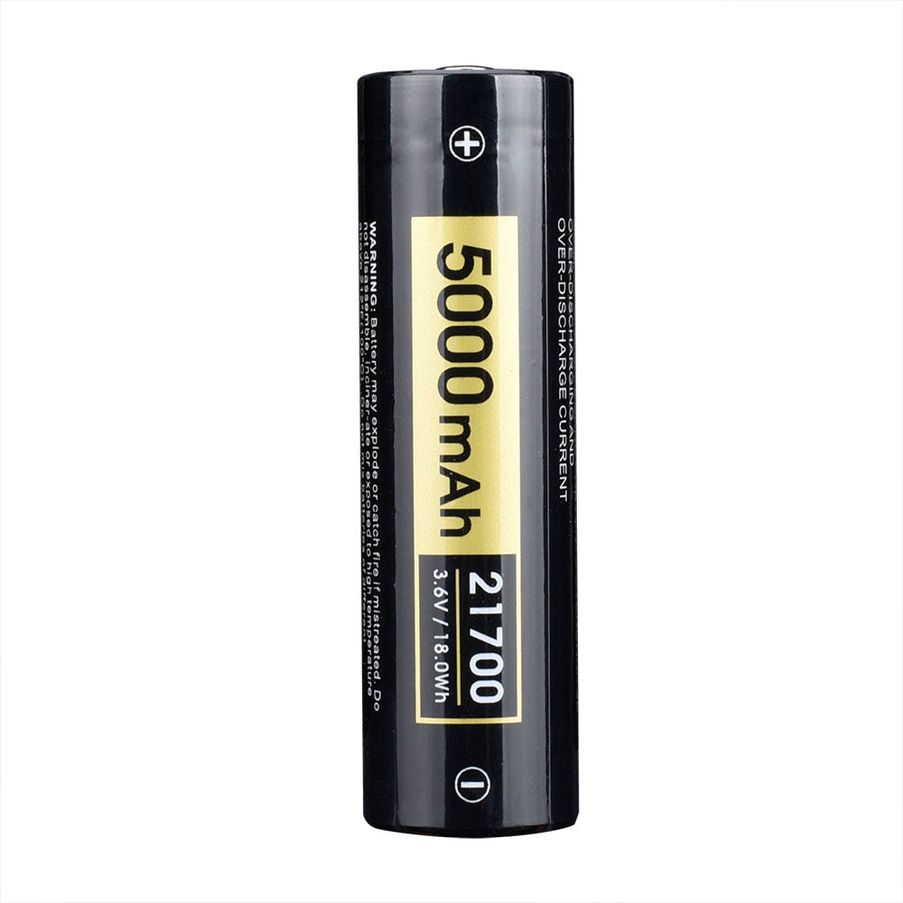 SPERAS S50 5000mAh 21700 rechargeable Li-ion battery for high performance flashlights